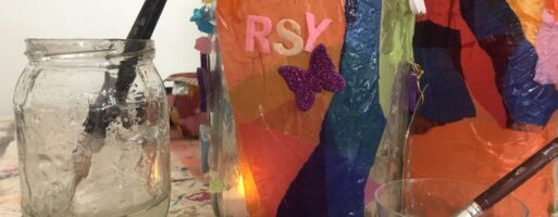 Kreativer Vormittag im Tonisam-Kunstatelier – Klasse 1b